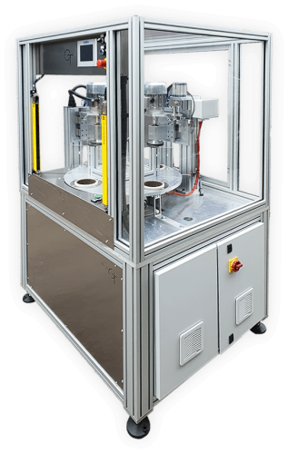 Automazione per tagliare e bordare i bicchieri in tritan 02