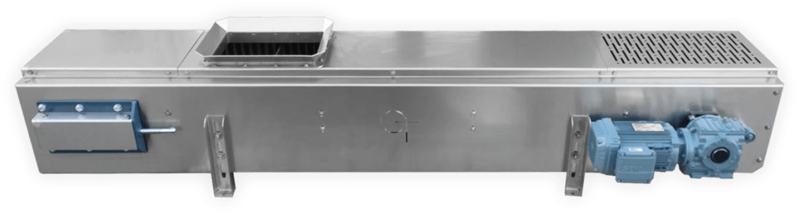 Trasportatore fibre miscelate per sacchetti di cemento