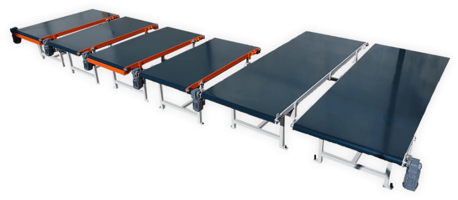 Trasportatori impianto assembla frigoriferi